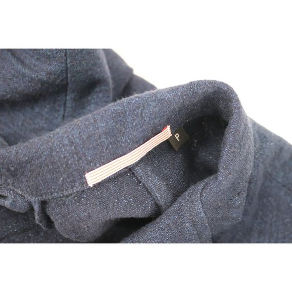 Apolis Global Citizen sport coat mens sz P three button indigo wool blend blazer - Picture 8 of 15